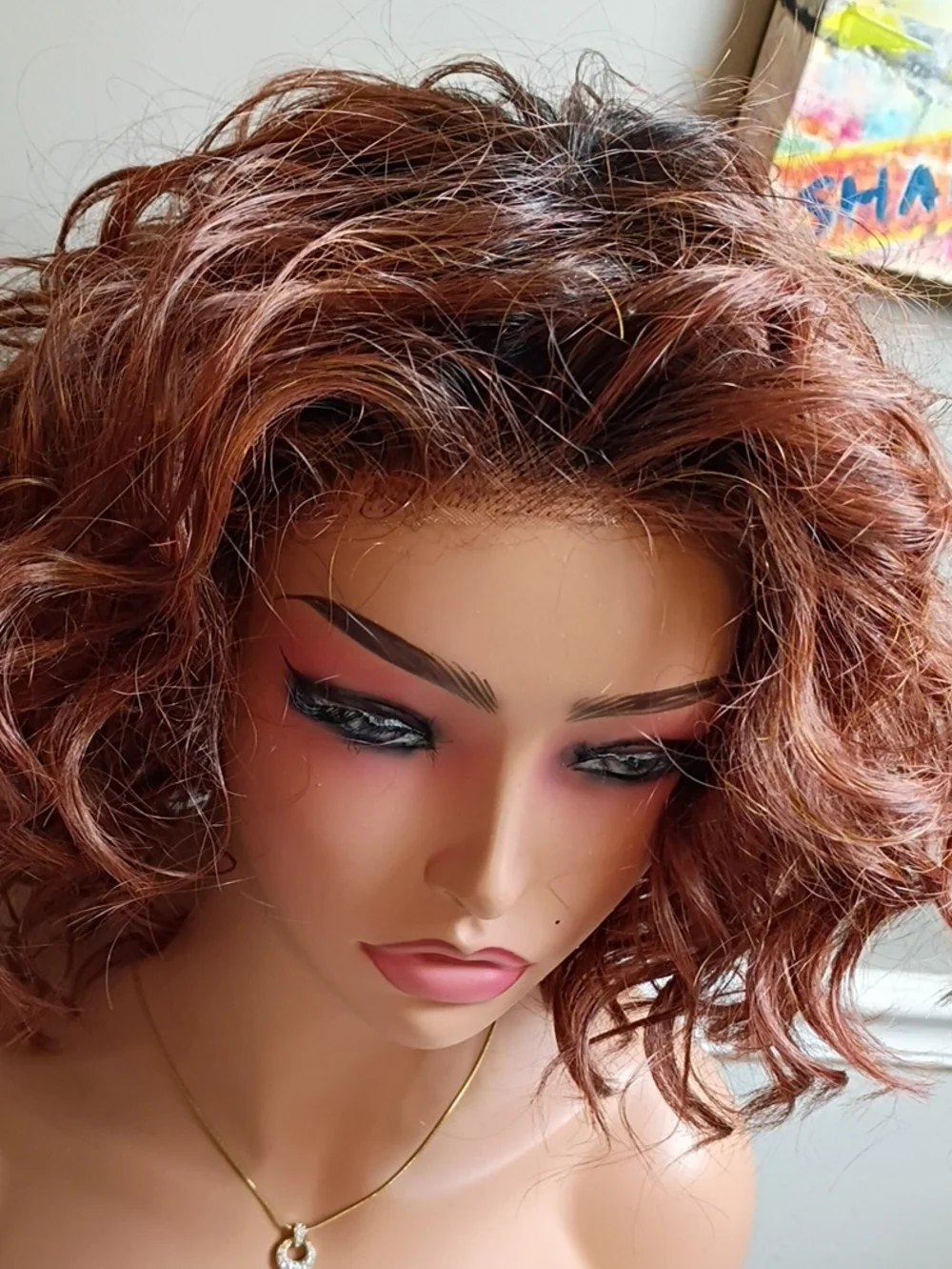 Belle Tress Alexandria | Synthetic Lace Front Wig (Mono Part) Cola With Cherry
